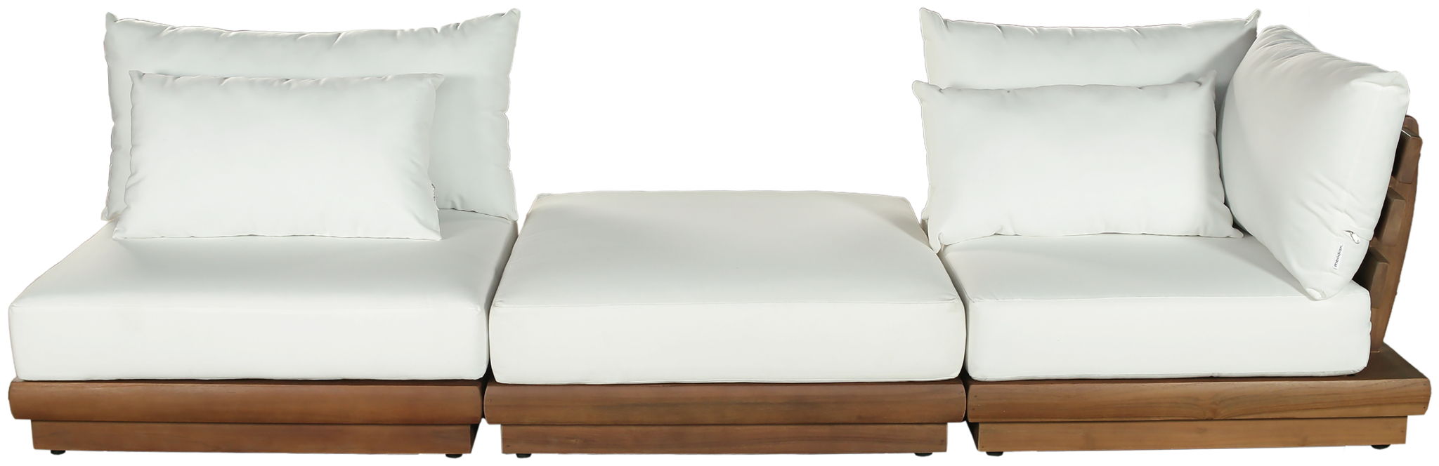 Mirella - 3 Piece Water Resistant Fabric Upholstered Outdoor Patio Modular Sofa - Urban Living Furniture (Los Angeles, CA)