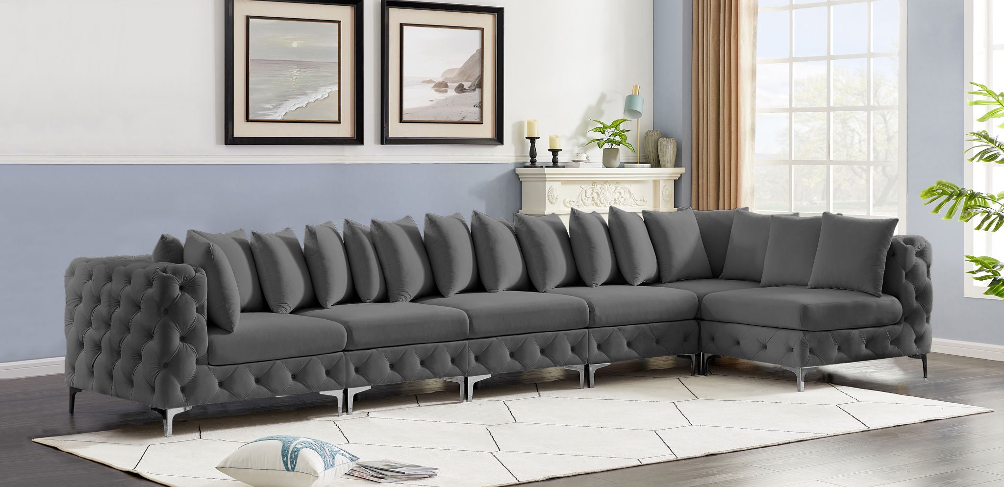 Tremblay - 6 Piece Modular Sectional - Urban Living Furniture (Los Angeles, CA)
