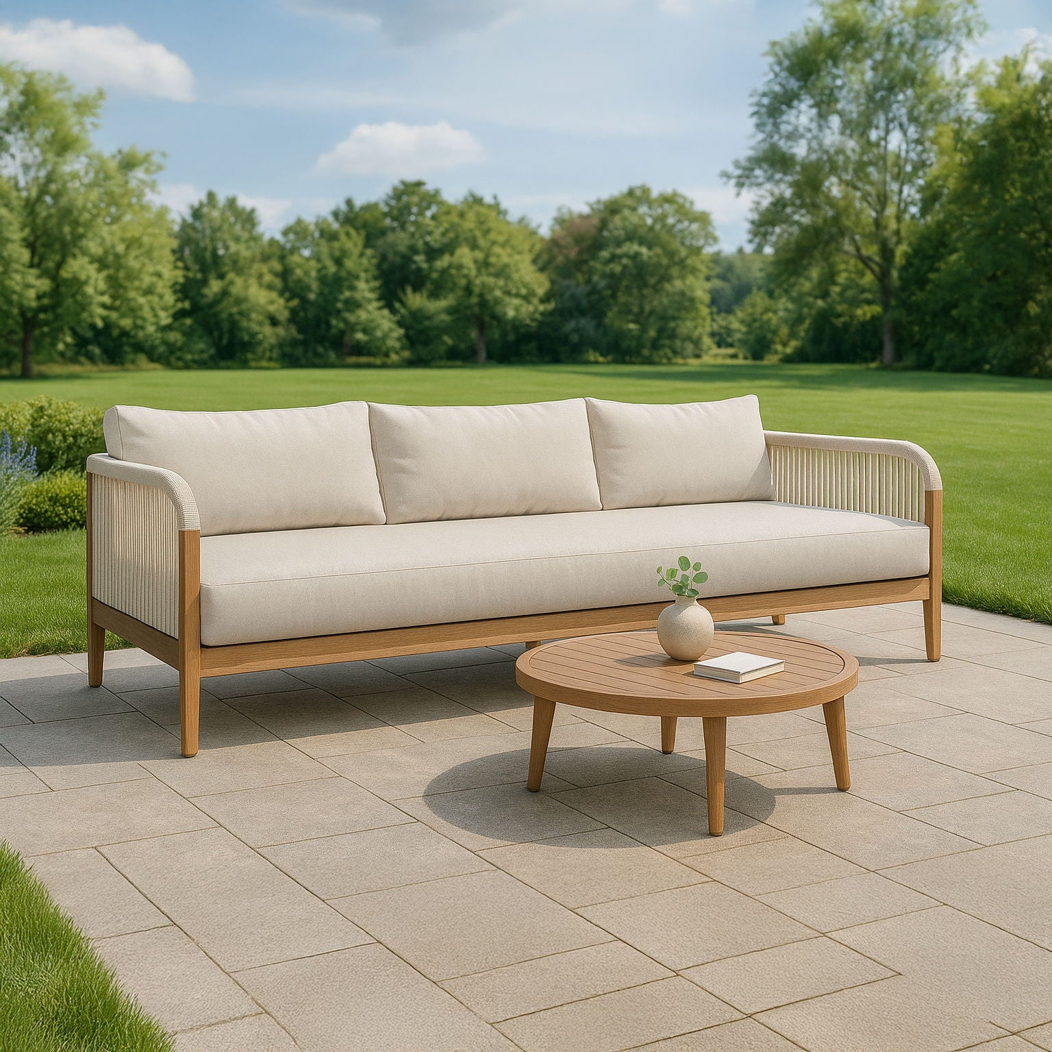 Maui - Water Resistant Outdoor Patio Sofa - Urban Living Furniture (Los Angeles, CA)