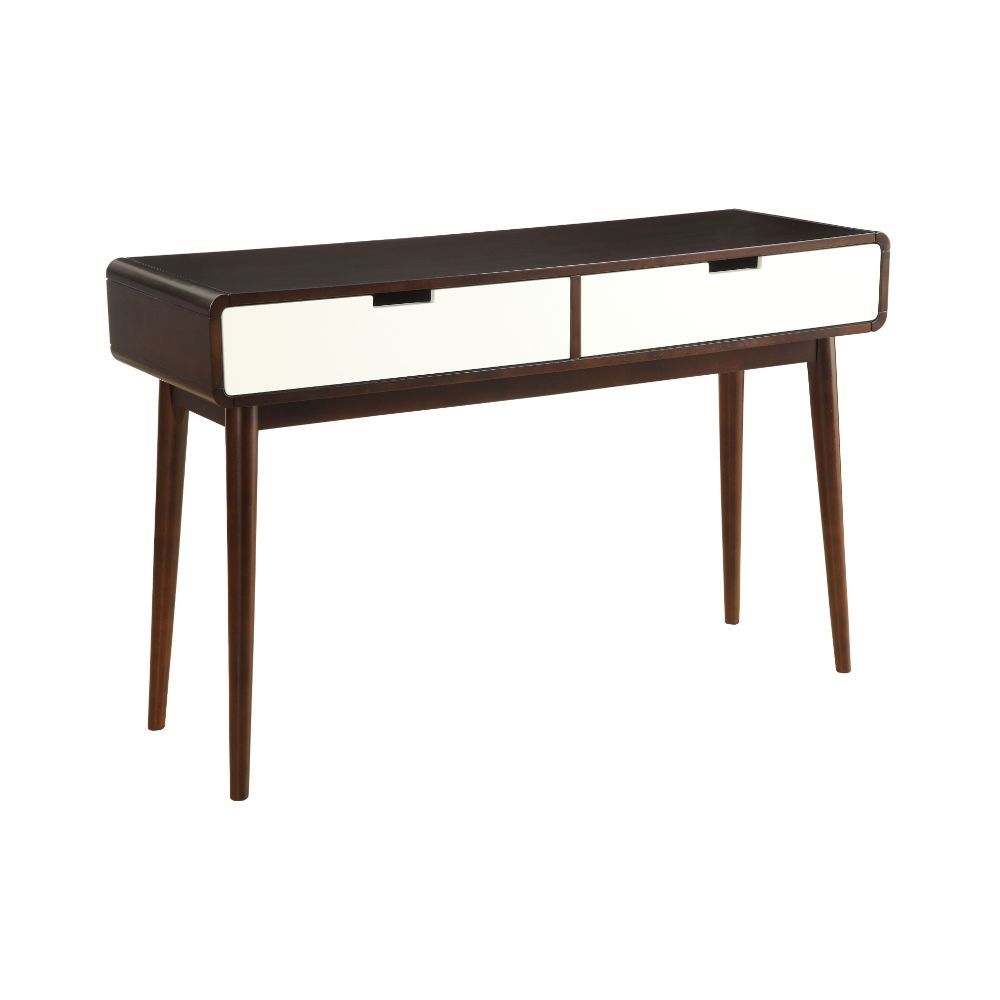 Christa - Accent Table - Espresso & White - Urban Living Furniture (Los Angeles, CA)