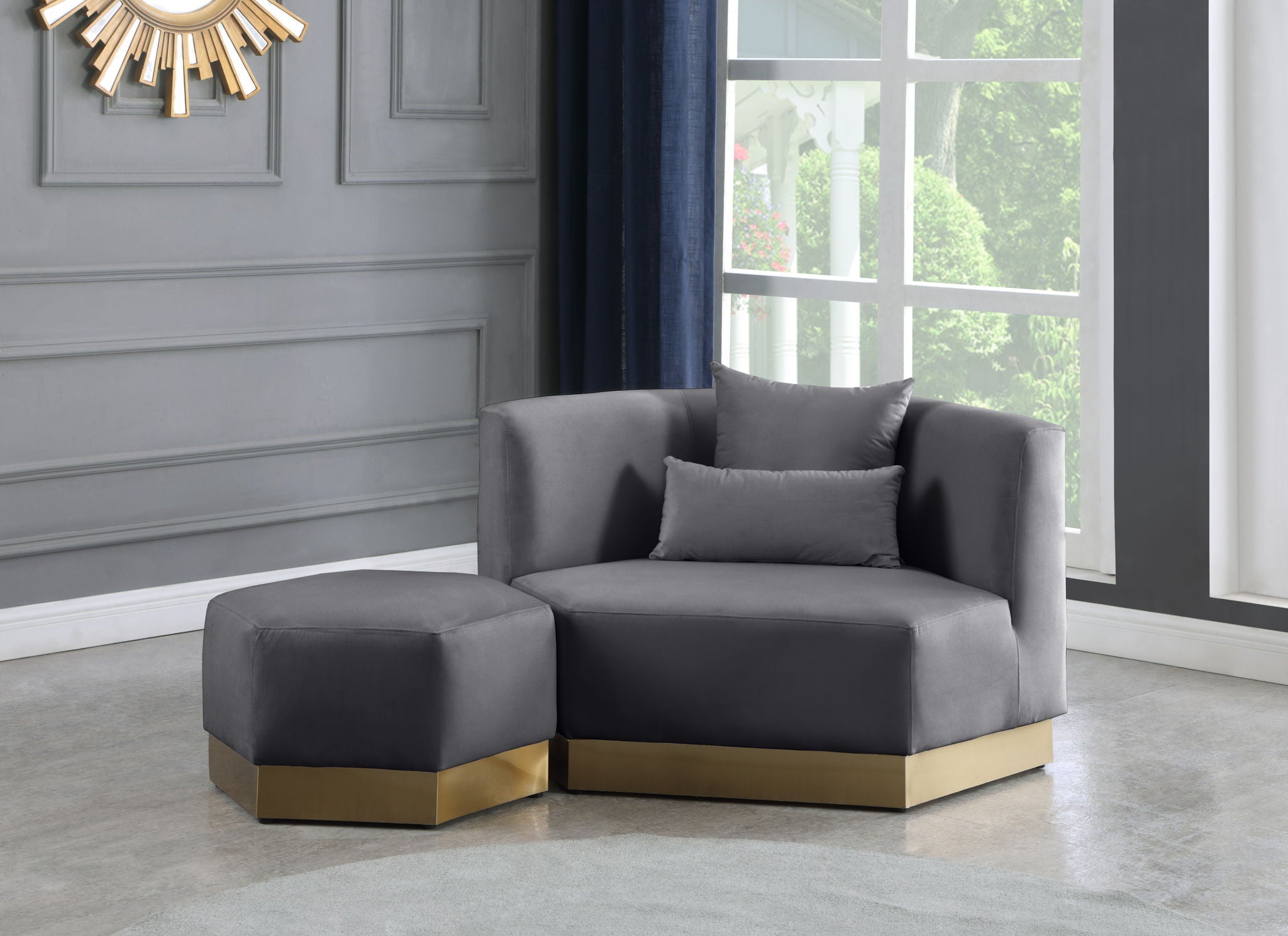 Marquis - Ottoman - Urban Living Furniture (Los Angeles, CA)