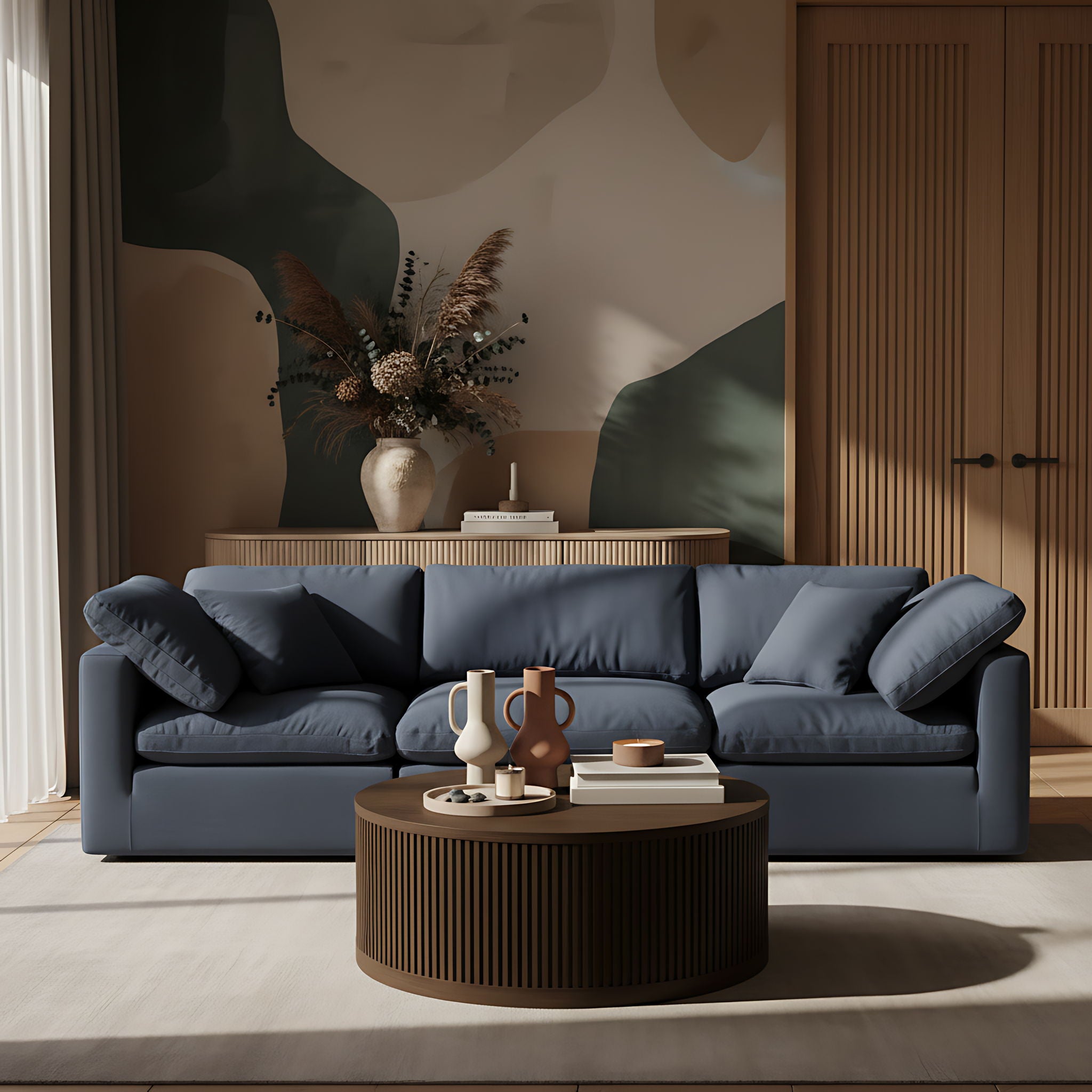 Madera - Oak Veneer And Solid Wood Table - Urban Living Furniture (Los Angeles, CA)