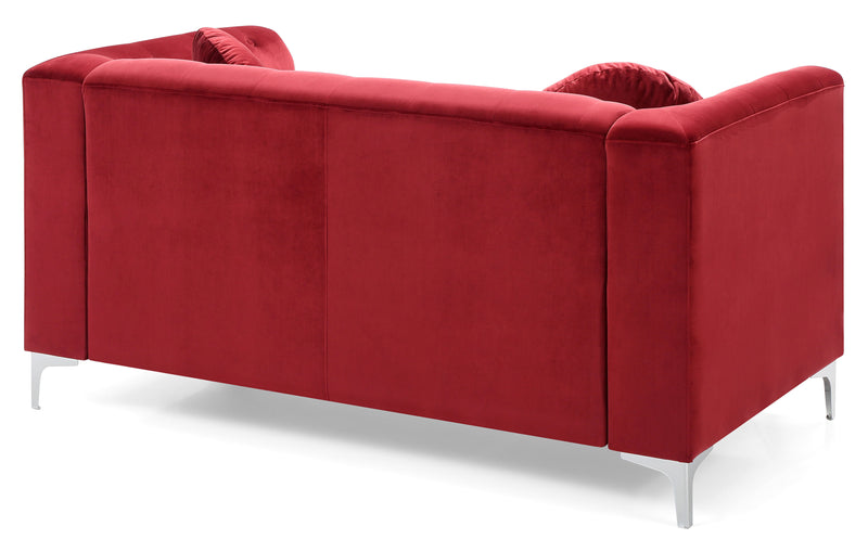 Stylish Sloped Arm Loveseat - Urban Living Furniture (Los Angeles, CA)
