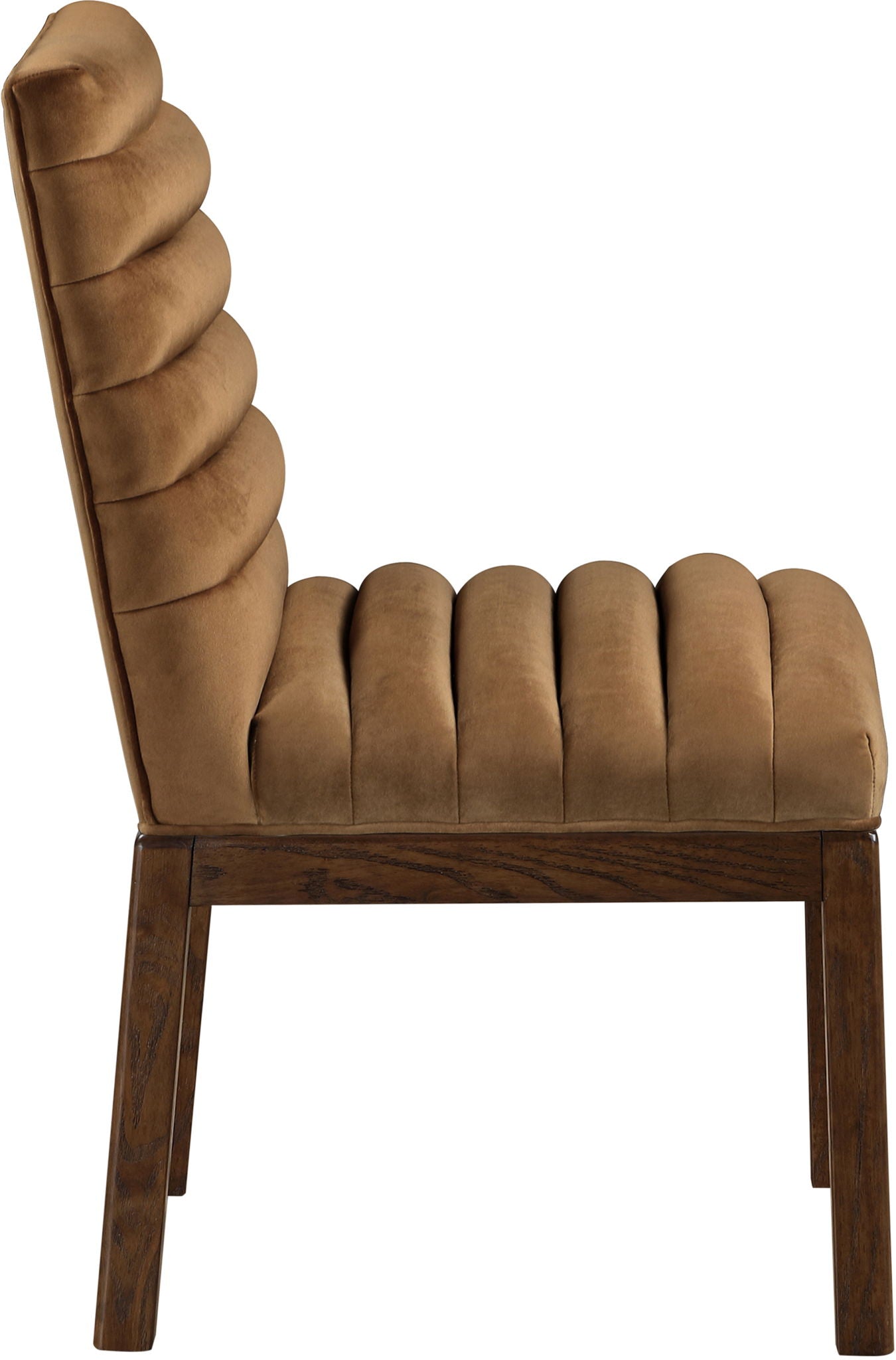 Evelyn - Dining Chair With Brown Legs - Saddle - Urban Living Furniture (Los Angeles, CA)