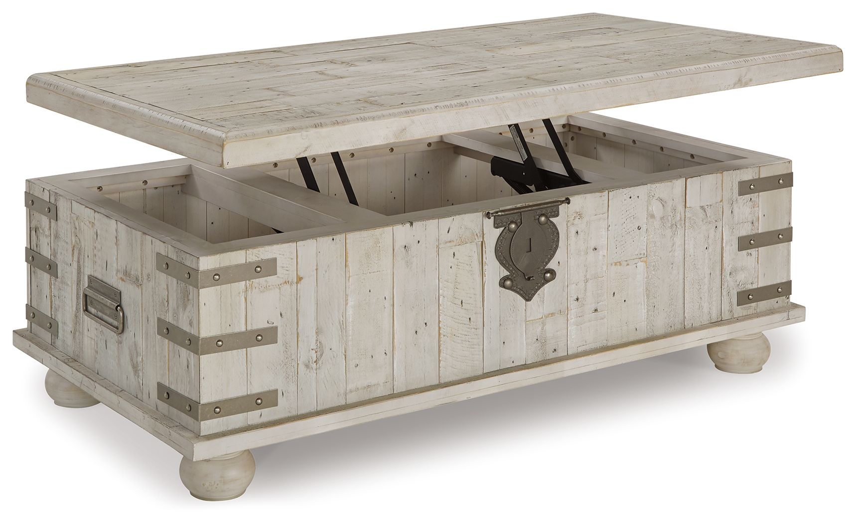 Carynhurst - Lift Top Cocktail Table - White Wash Gray - Urban Living Furniture (Los Angeles, CA)