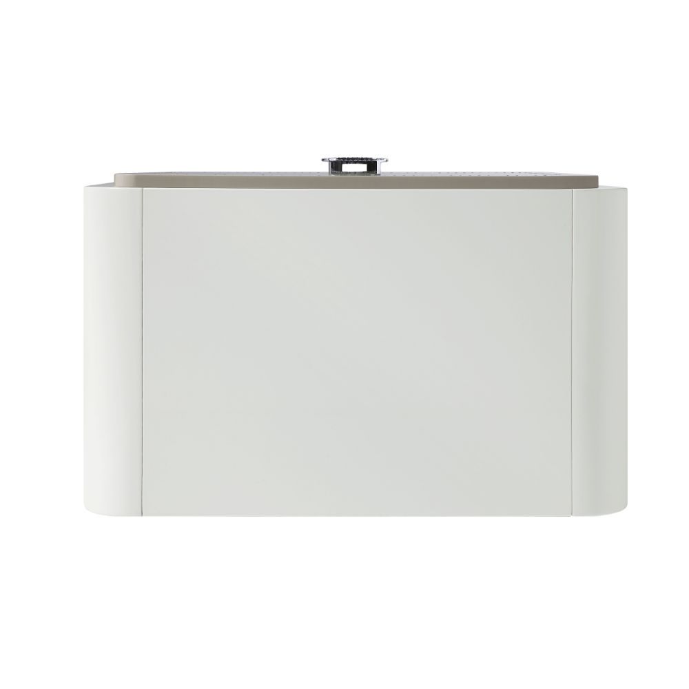 Allendale - Nightstand - Ivory & Latte High Gloss - Urban Living Furniture (Los Angeles, CA)