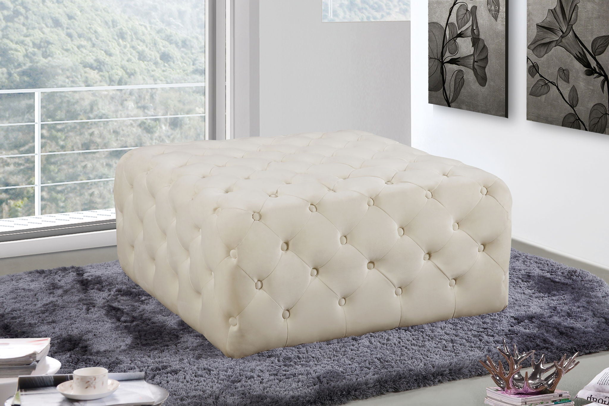 Ariel - Bench Ottoman - Urban Living Furniture (Los Angeles, CA)