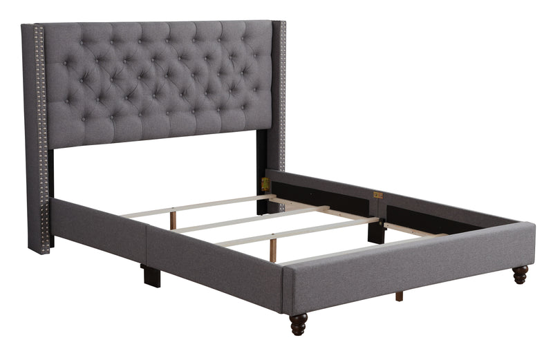 Nailhead Bed Transitional Vibrant - Urban Living Furniture (Los Angeles, CA)