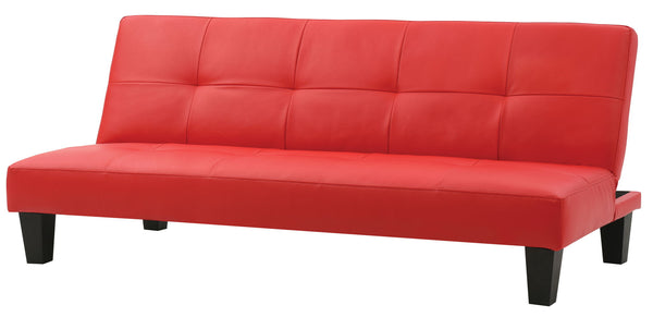 Versatile Contemporary Sofa Bed - Red