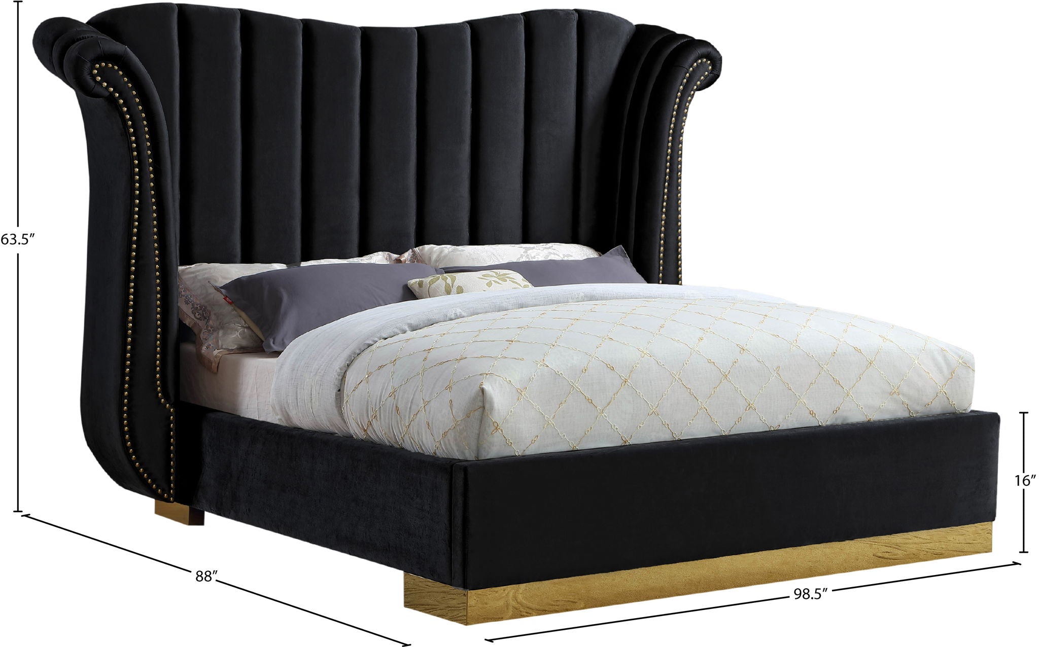 Flora - Bed - Urban Living Furniture (Los Angeles, CA)
