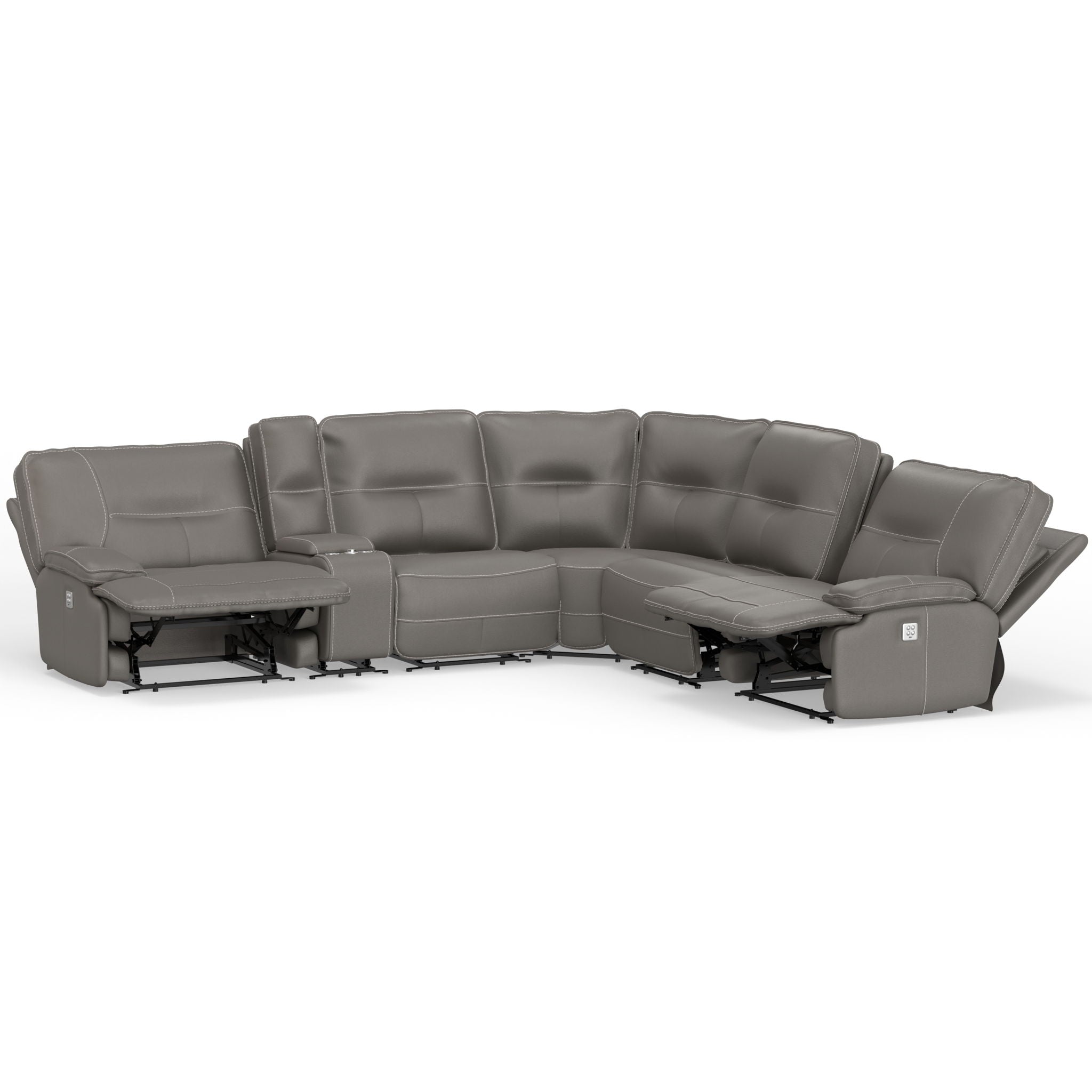 Spartacus - Power Reclining Sectional - Urban Living Furniture (Los Angeles, CA)