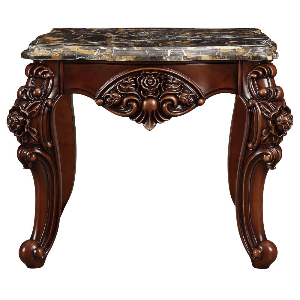 Forsythia - End Table - Marble & Walnut - Urban Living Furniture (Los Angeles, CA)
