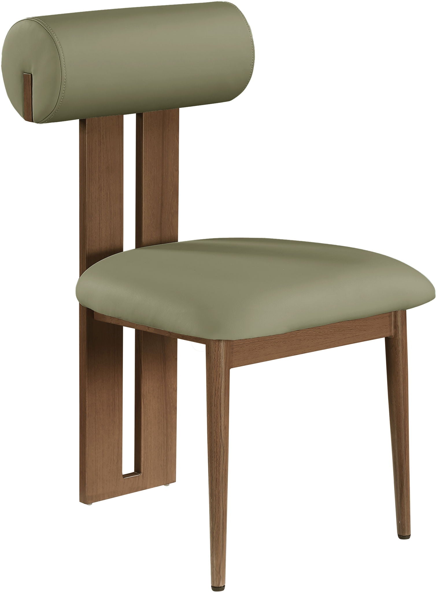 Dario - Faux Leather Dining Chair With Brown Frame (Set of 2) - Urban Living Furniture (Los Angeles, CA)