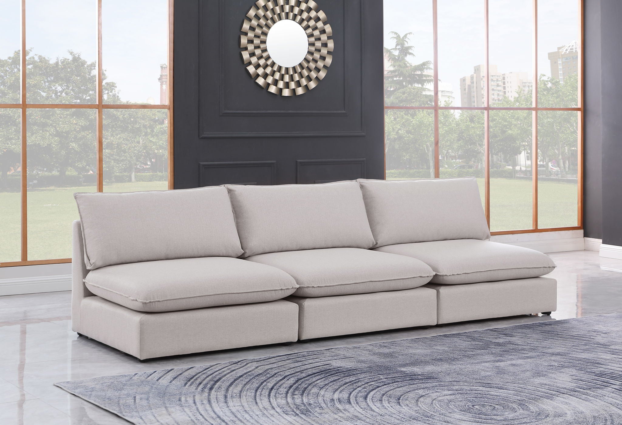 Mackenzie - Modular Sofa Armless - 3 Seats - Urban Living Furniture (Los Angeles, CA)