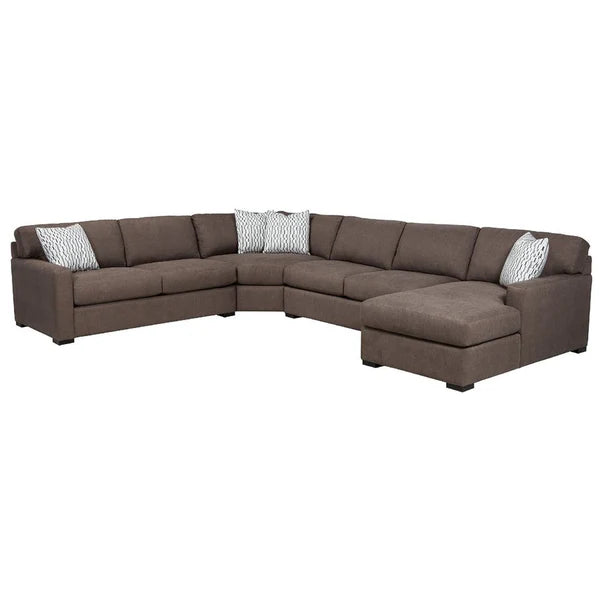 Jonathan Louis Gregory Sectional Ruby