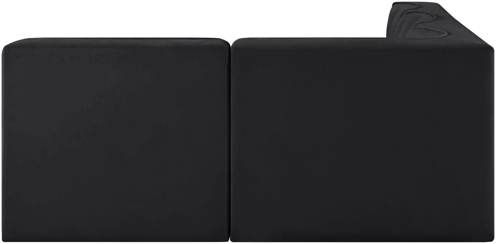 Rummi - Armless Velvet Performance Fabric Upholstered 4 Piece Modular Sectional - Urban Living Furniture (Los Angeles, CA)