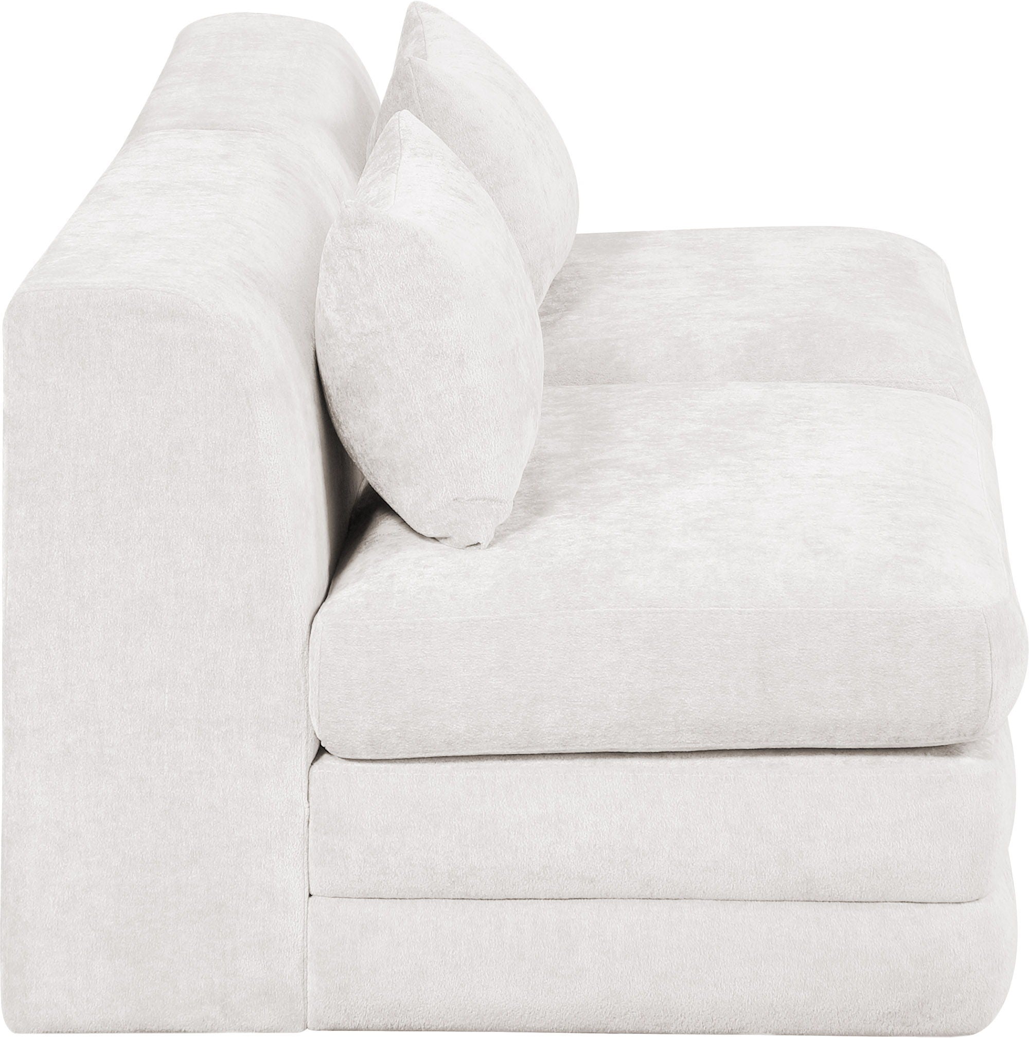 Stellar - 2 Piece 76" Upholstered Modular Armless Loveseat - Urban Living Furniture (Los Angeles, CA)