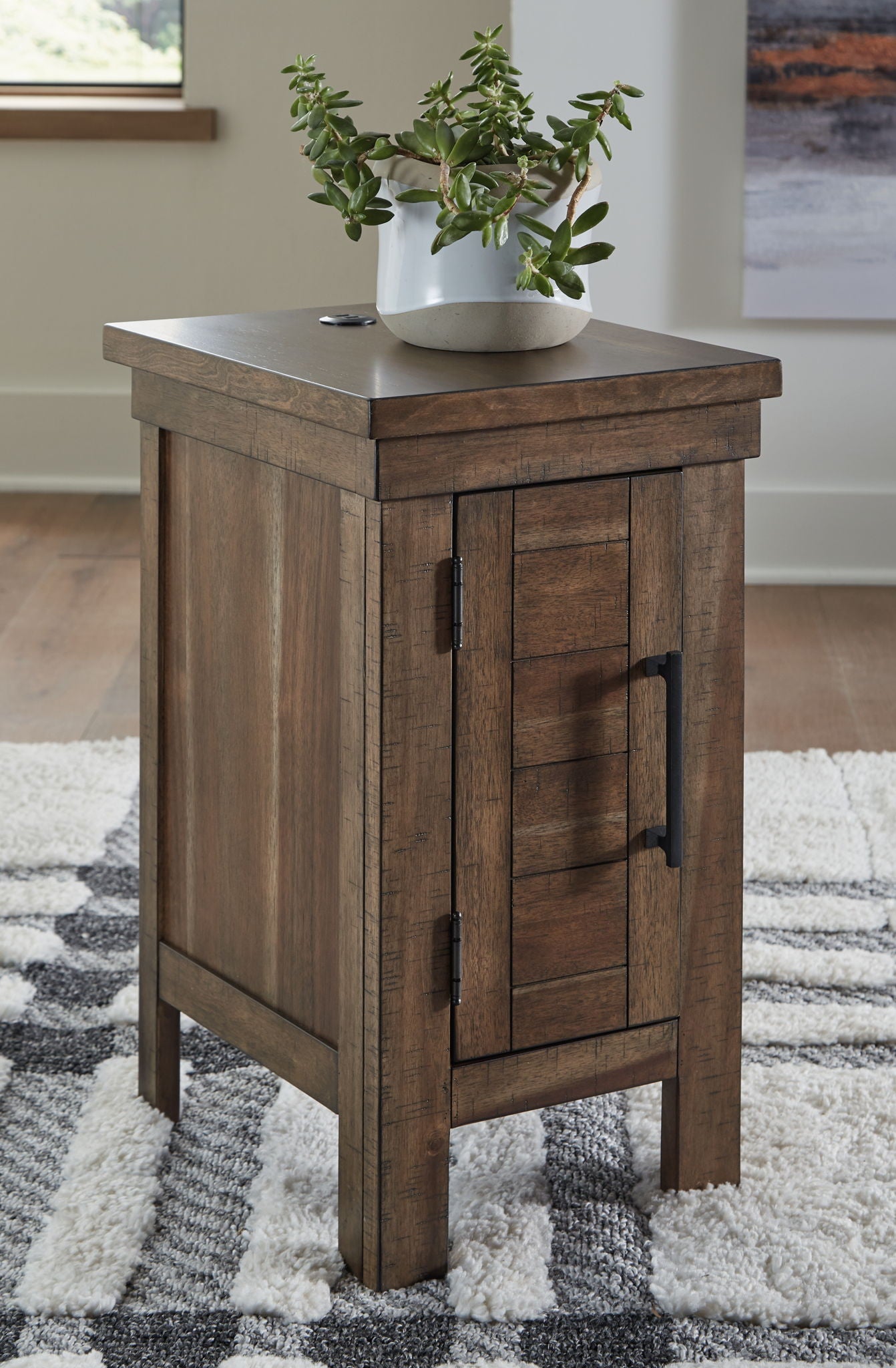 Moriville - Grayish Brown - Chair Side End Table - Urban Living Furniture (Los Angeles, CA)