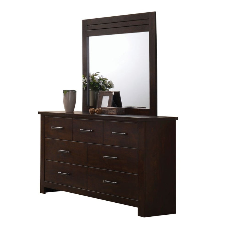 Panang - Mirror - Mahogany - Urban Living Furniture (Los Angeles, CA)