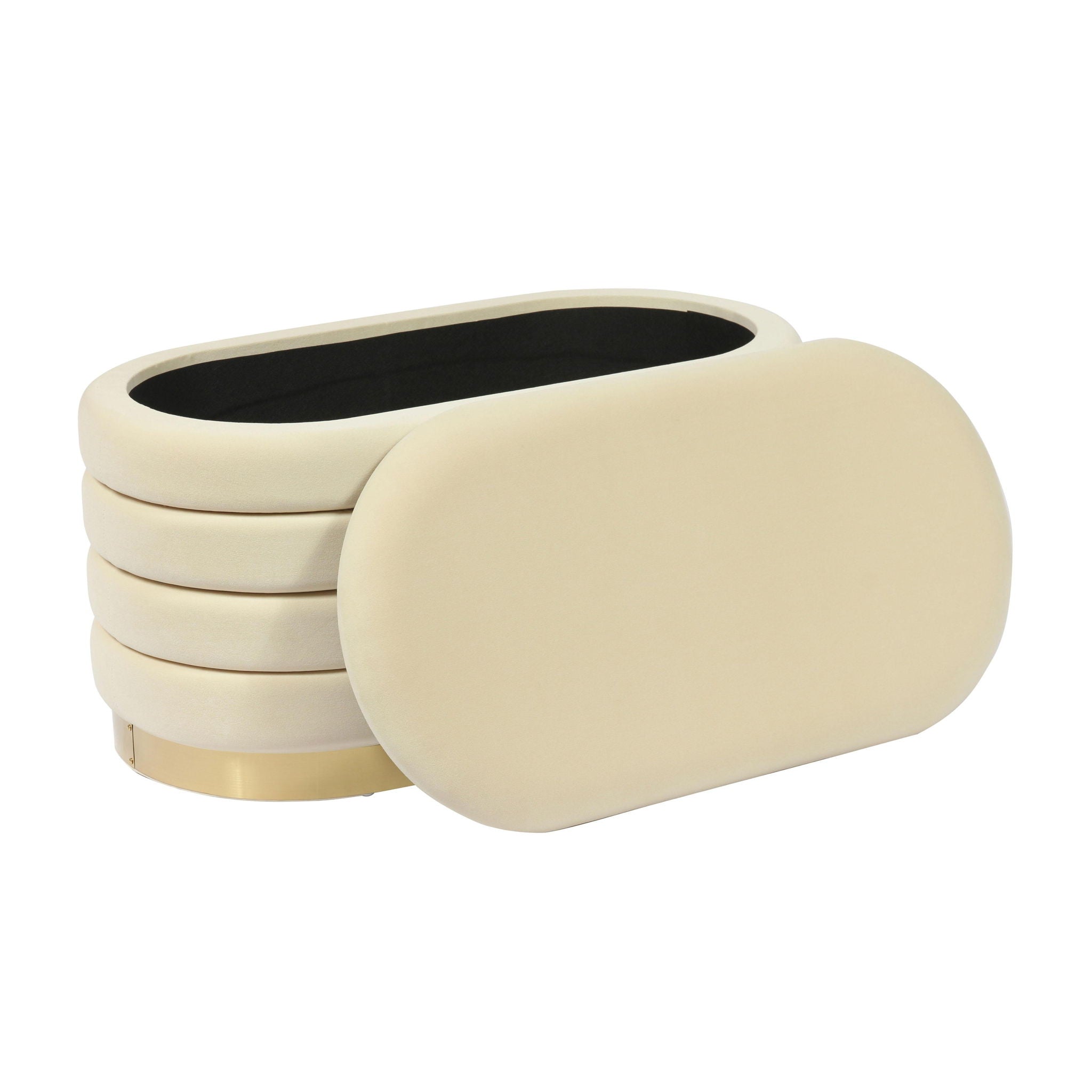 Lillian - Velvet Storage Bench - Urban Living Furniture (Los Angeles, CA)