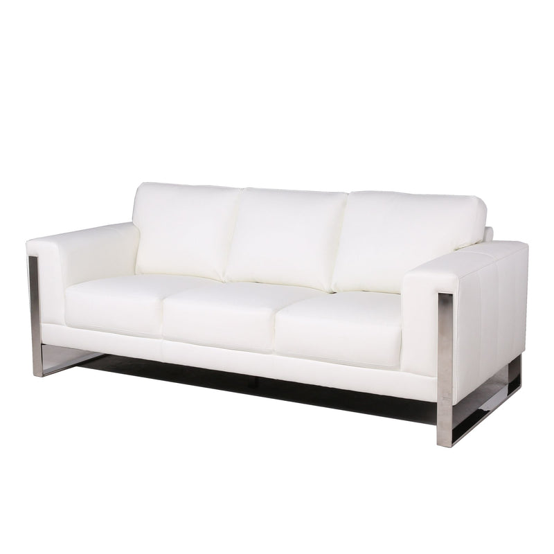 Modern Leather Metal Leg Sofa - Urban Living Furniture (Los Angeles, CA)