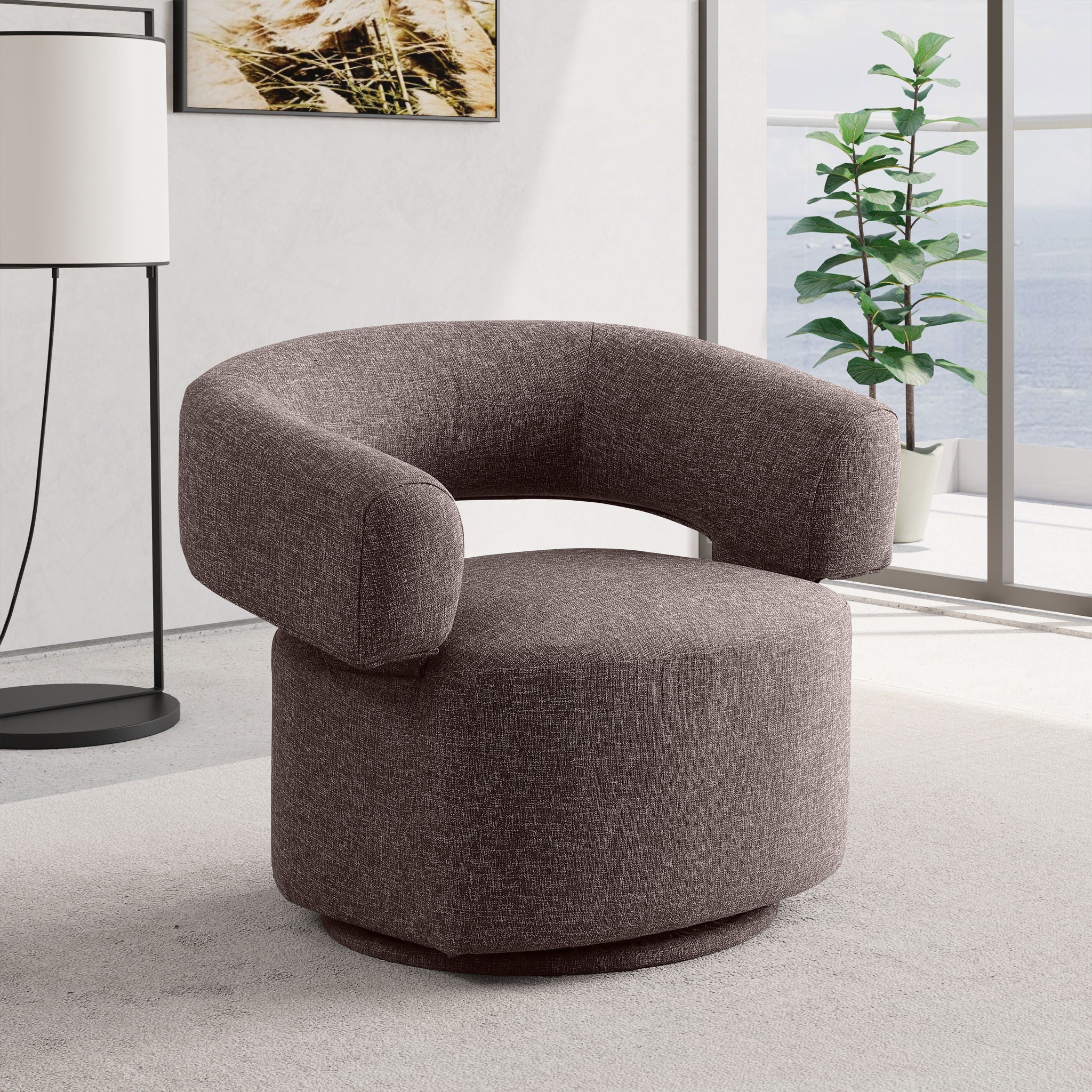 Niya - Swivel Accent Chair - Urban Living Furniture (Los Angeles, CA)