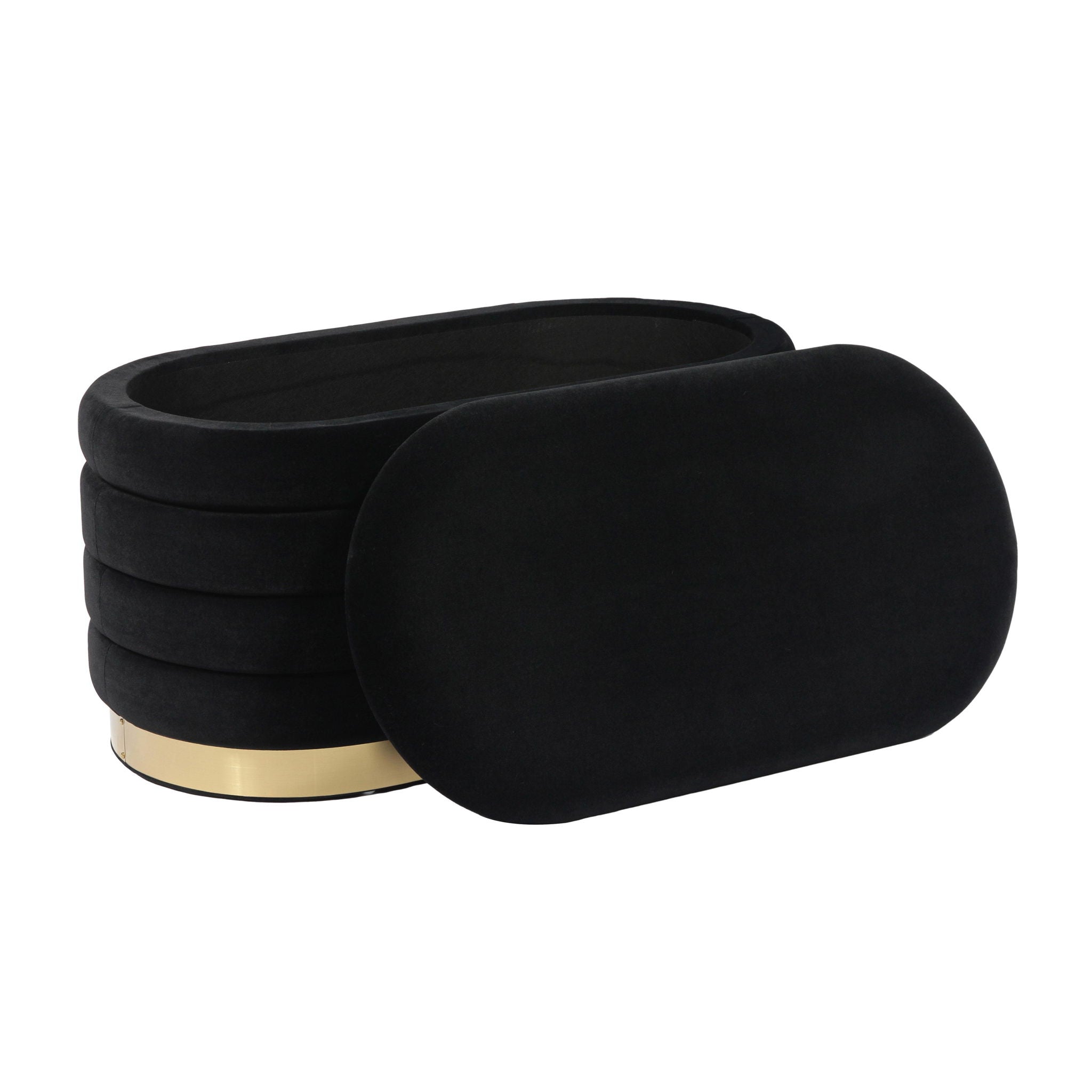 Lillian - Velvet Storage Bench - Urban Living Furniture (Los Angeles, CA)
