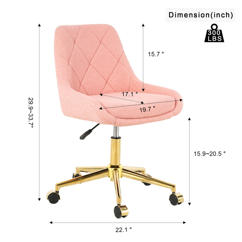 Modern Teddy Velvet Fabric Chair With Gold Plated 5 Claw Legs