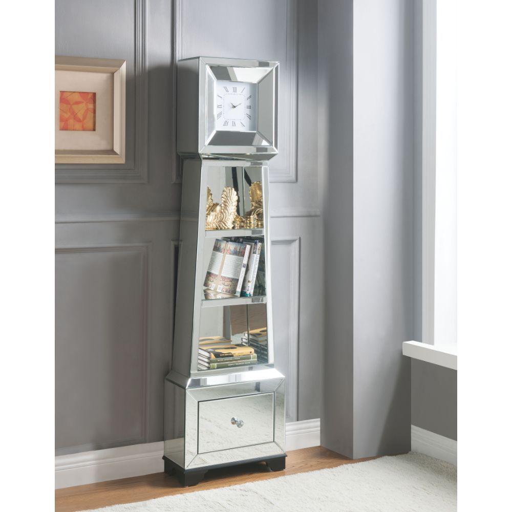 Dalton - Grandfather Clock - Mirrored - Urban Living Furniture (Los Angeles, CA)