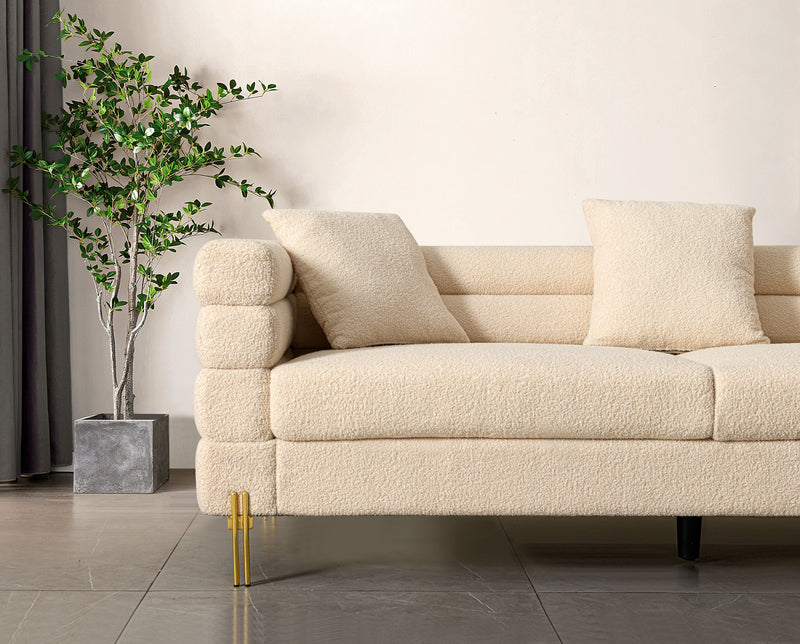 Modern Luxurious And Comfortable Upholstered Sofa