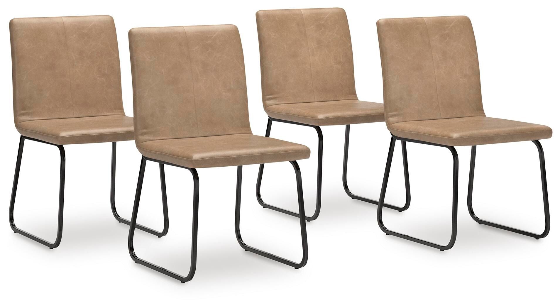 Pharwynn - Dining Upholstered Side Chair (Set of 4) - Toast - Urban Living Furniture (Los Angeles, CA)