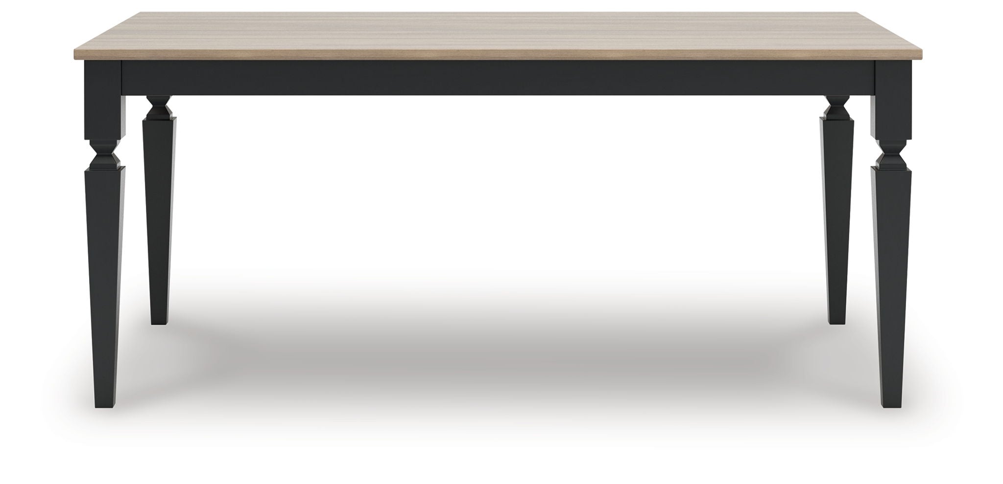 Brenkerton - Grayish Brown / Black - Rectangular Dining Room Table - Urban Living Furniture (Los Angeles, CA)