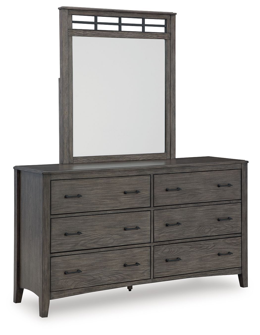 Montillan - Grayish Brown - Dresser And Mirror - Urban Living Furniture (Los Angeles, CA)