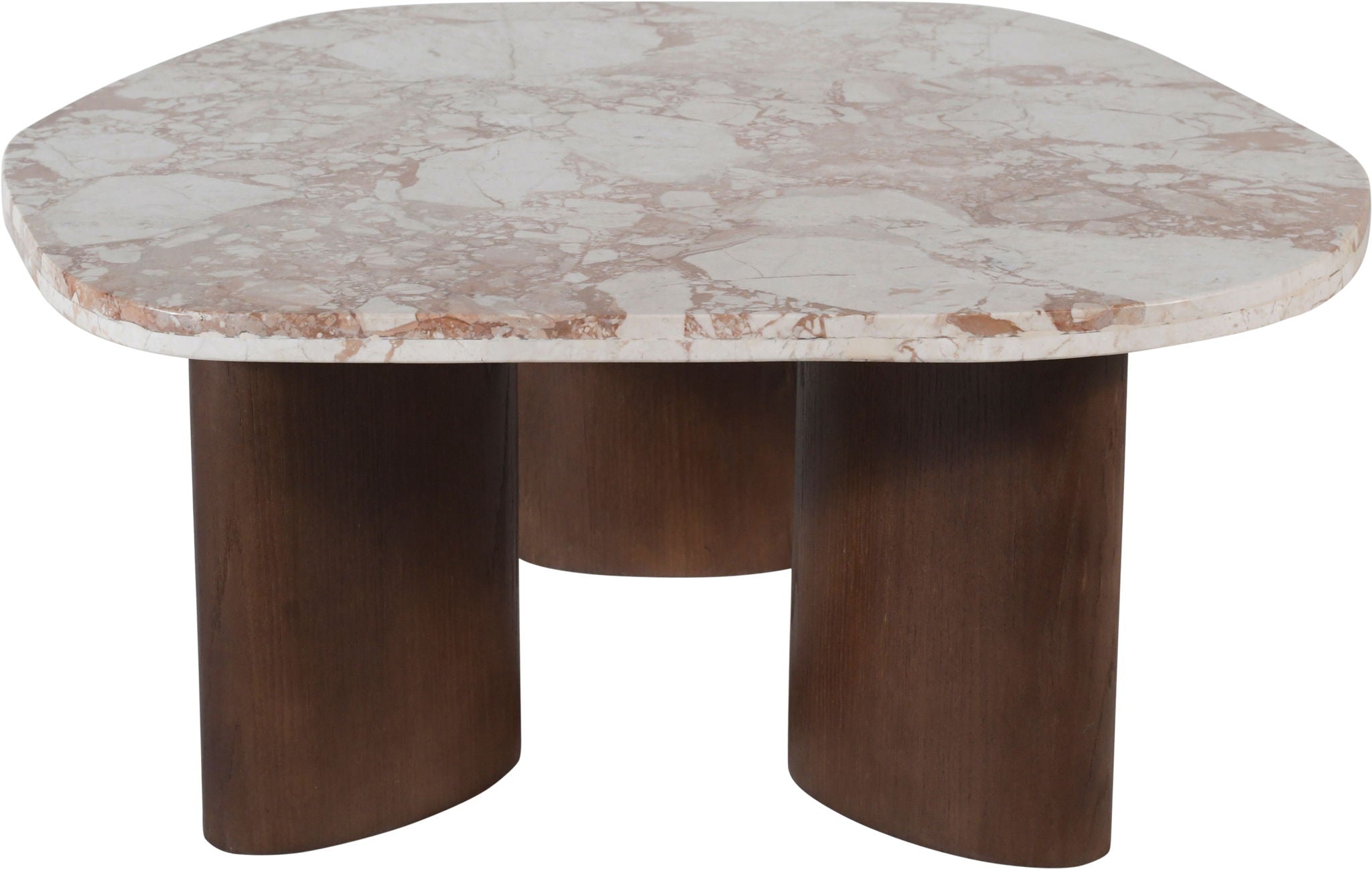 Puglia - Marble Top And Oak Wood Base Table - Urban Living Furniture (Los Angeles, CA)
