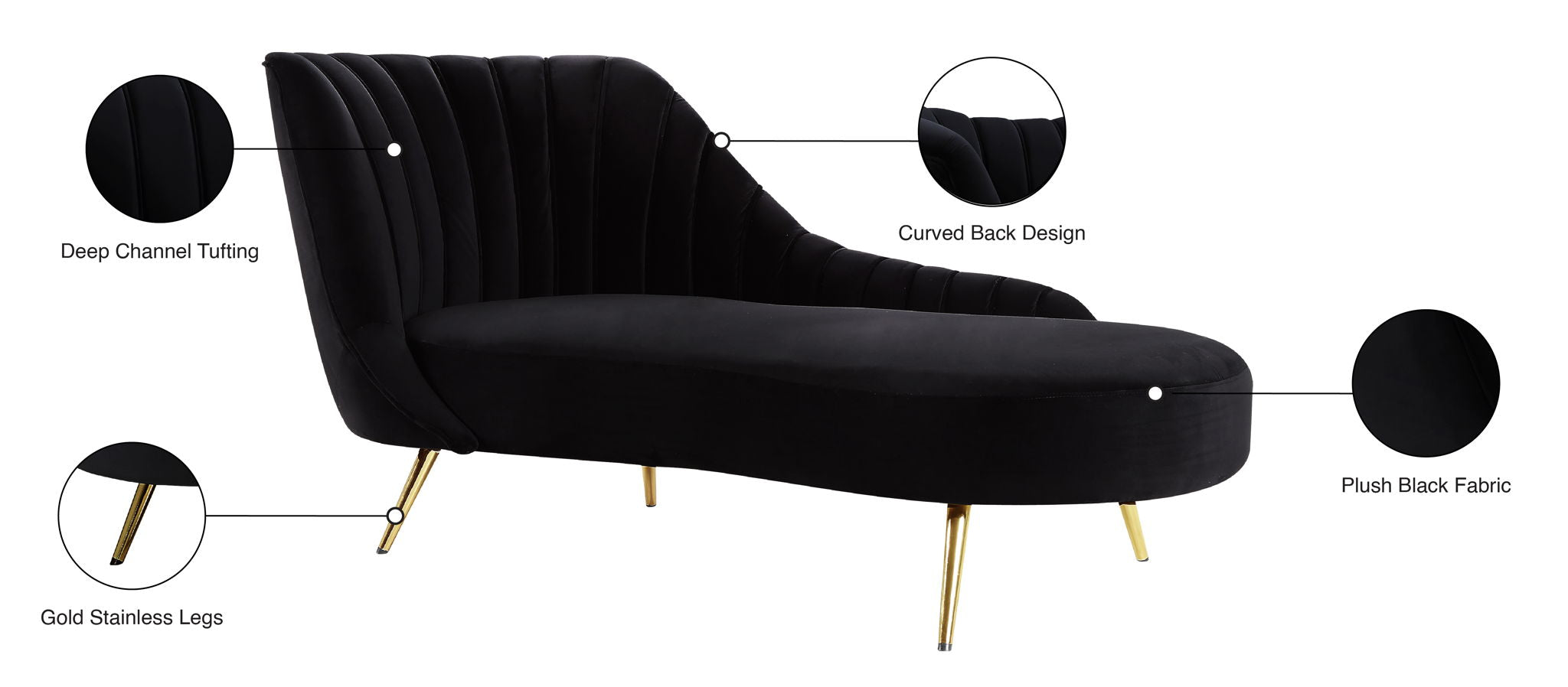 Margo - Chaise - Urban Living Furniture (Los Angeles, CA)