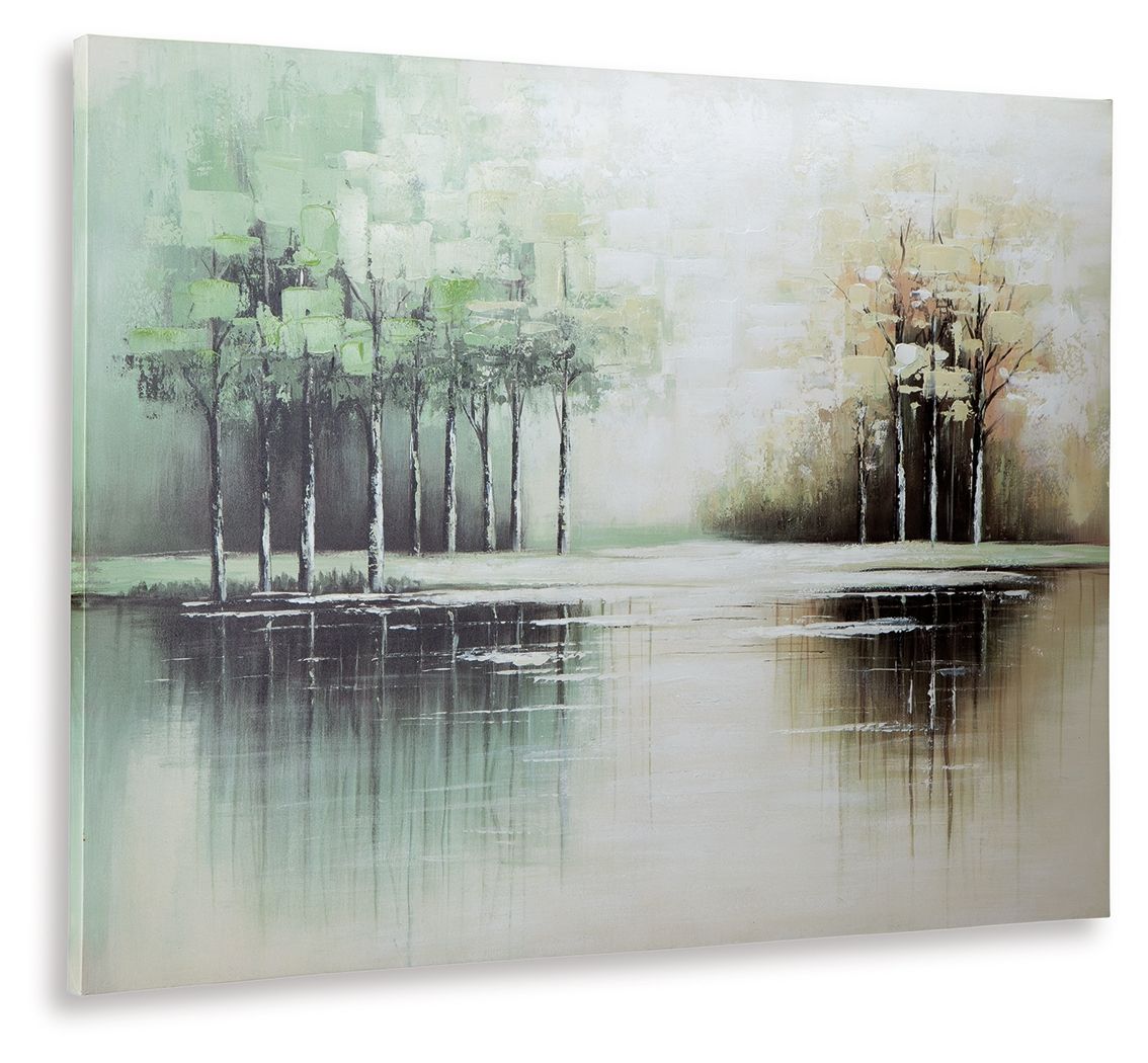 Garlenridge - Green / Tan / White - Wall Art - Urban Living Furniture (Los Angeles, CA)