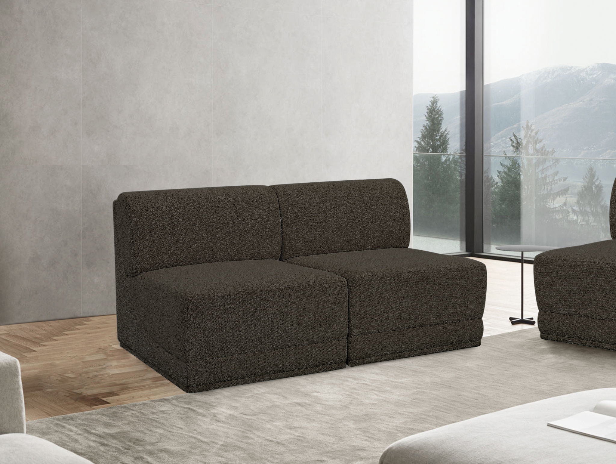 Ollie - 2 Seat Armless Modular Sofa - Urban Living Furniture (Los Angeles, CA)