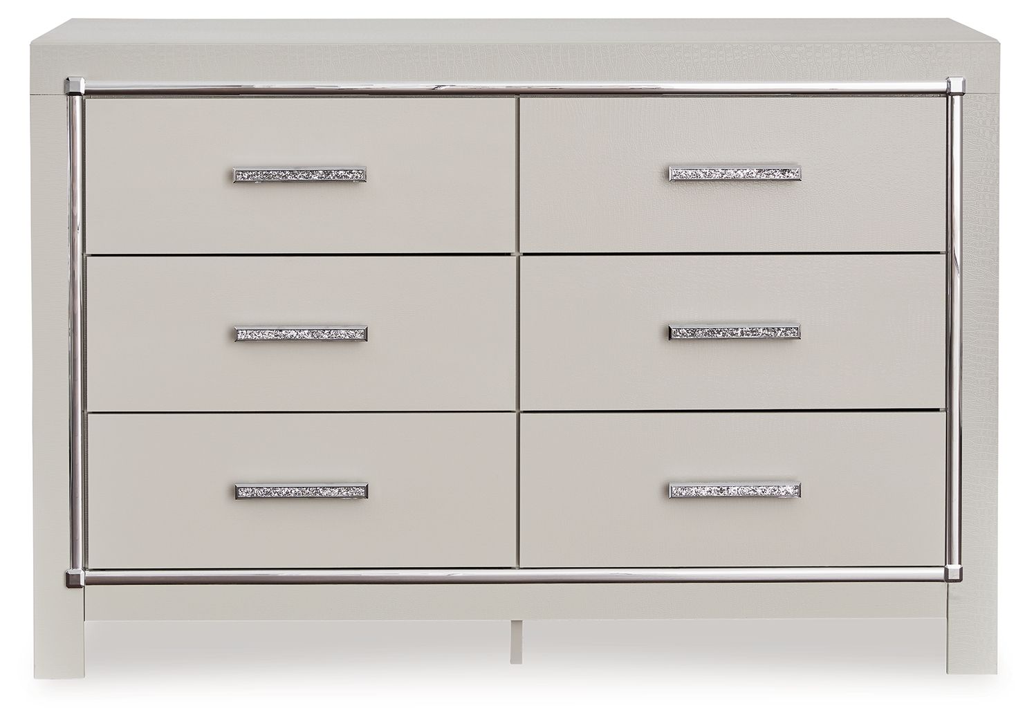 Zyniden - Silver - Six Drawer Dresser - Urban Living Furniture (Los Angeles, CA)