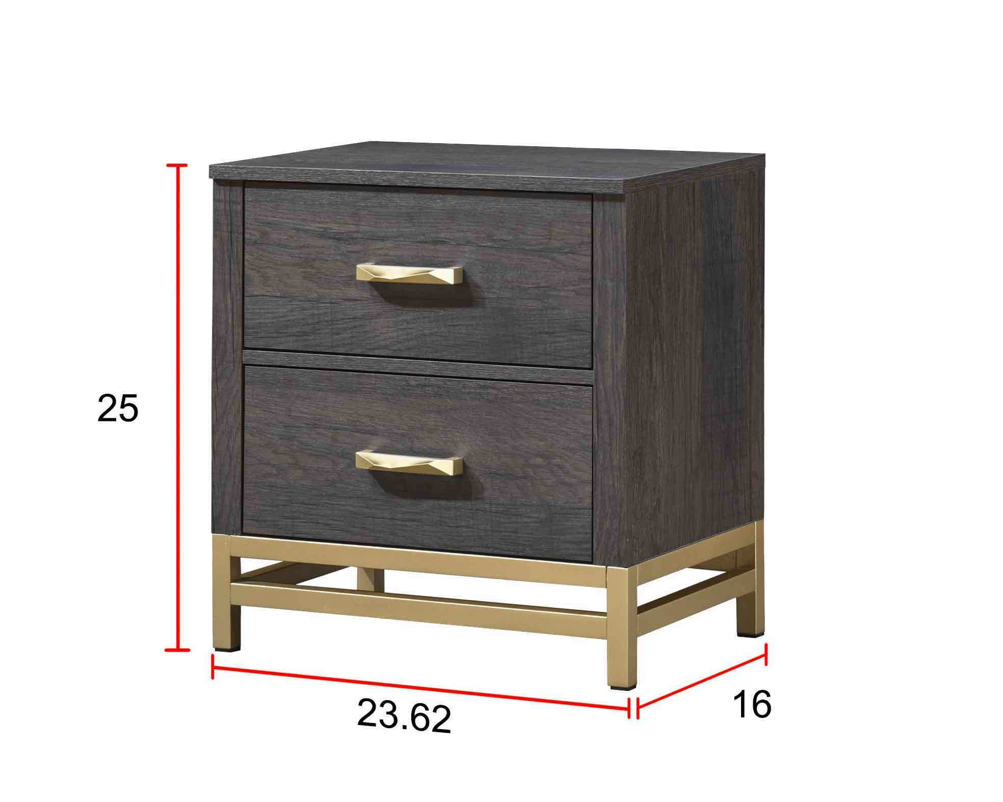 Trevor - Nightstand - Brown - Urban Living Furniture (Los Angeles, CA)
