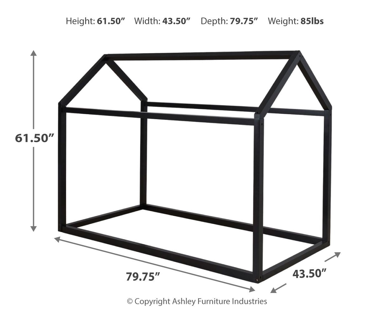 Flannibrook - House Bed Frame - Urban Living Furniture (Los Angeles, CA)