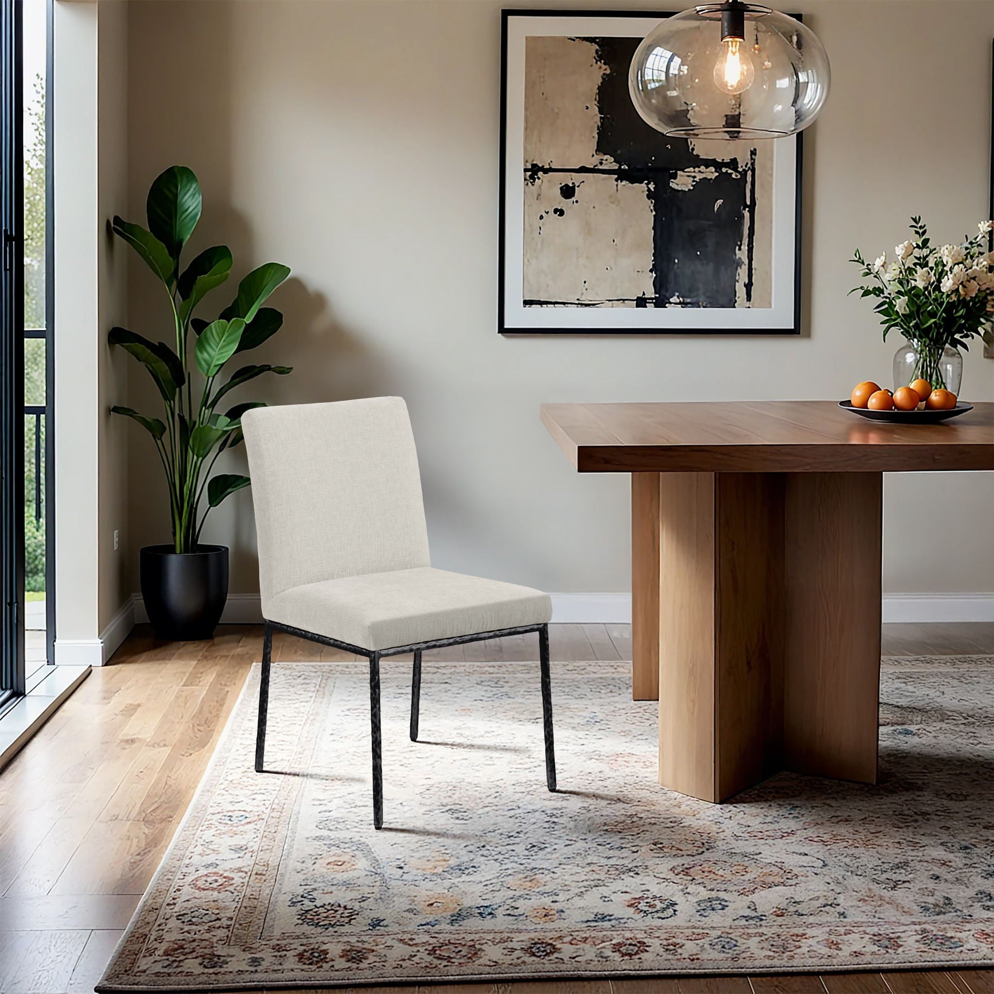 Reeves - Dining Side Chair (Set of 2) - Black Base - Urban Living Furniture (Los Angeles, CA)