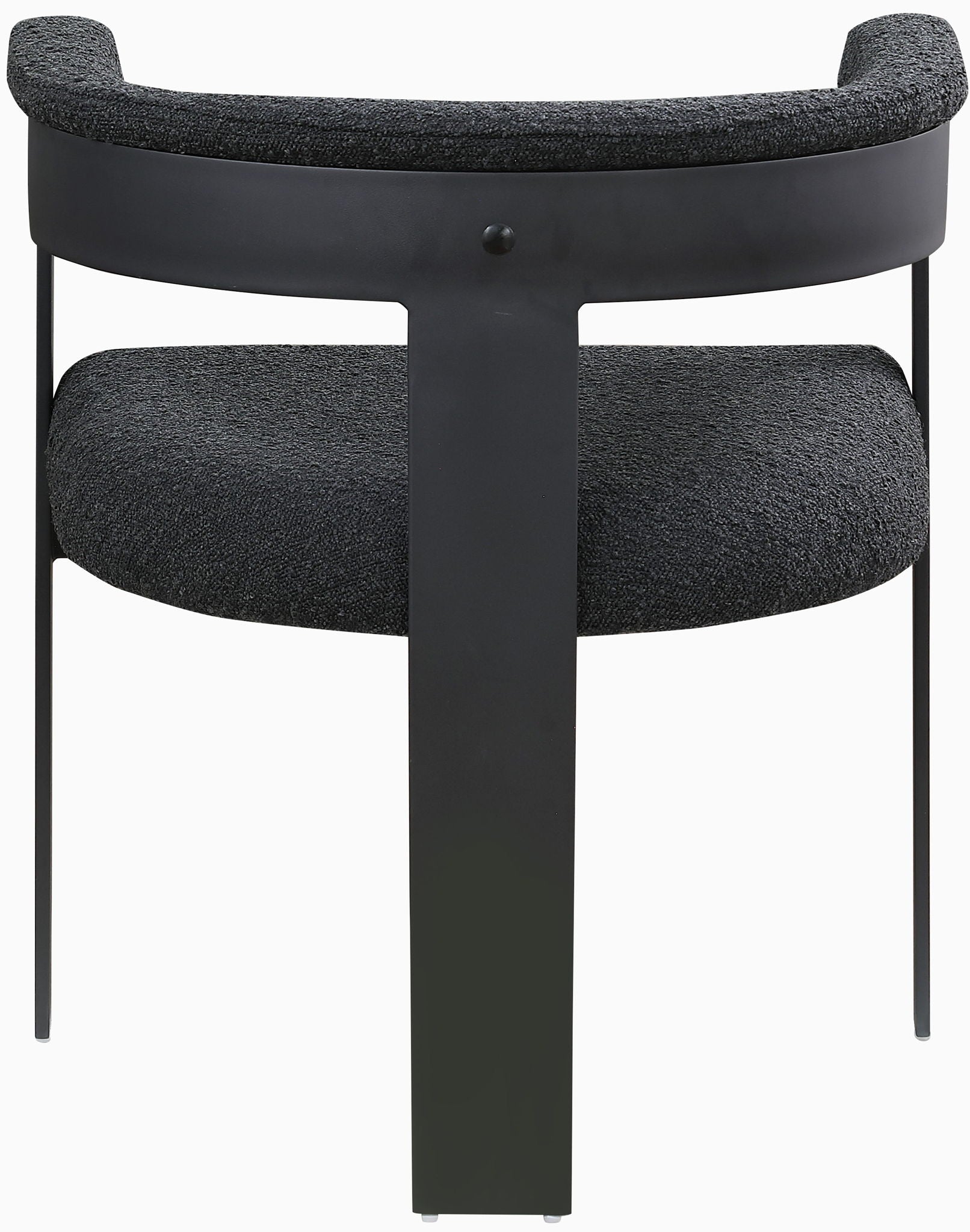 Romeo - Boucle Dining Chair With Black Base (Set of 2) - Urban Living Furniture (Los Angeles, CA)