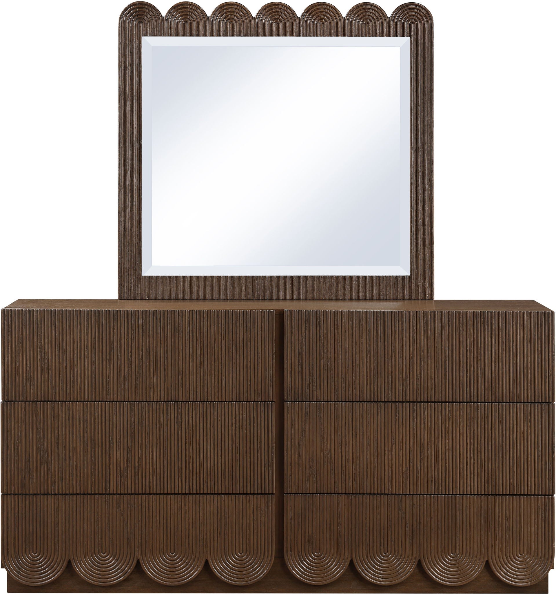 Scallop - Mirror - Urban Living Furniture (Los Angeles, CA)