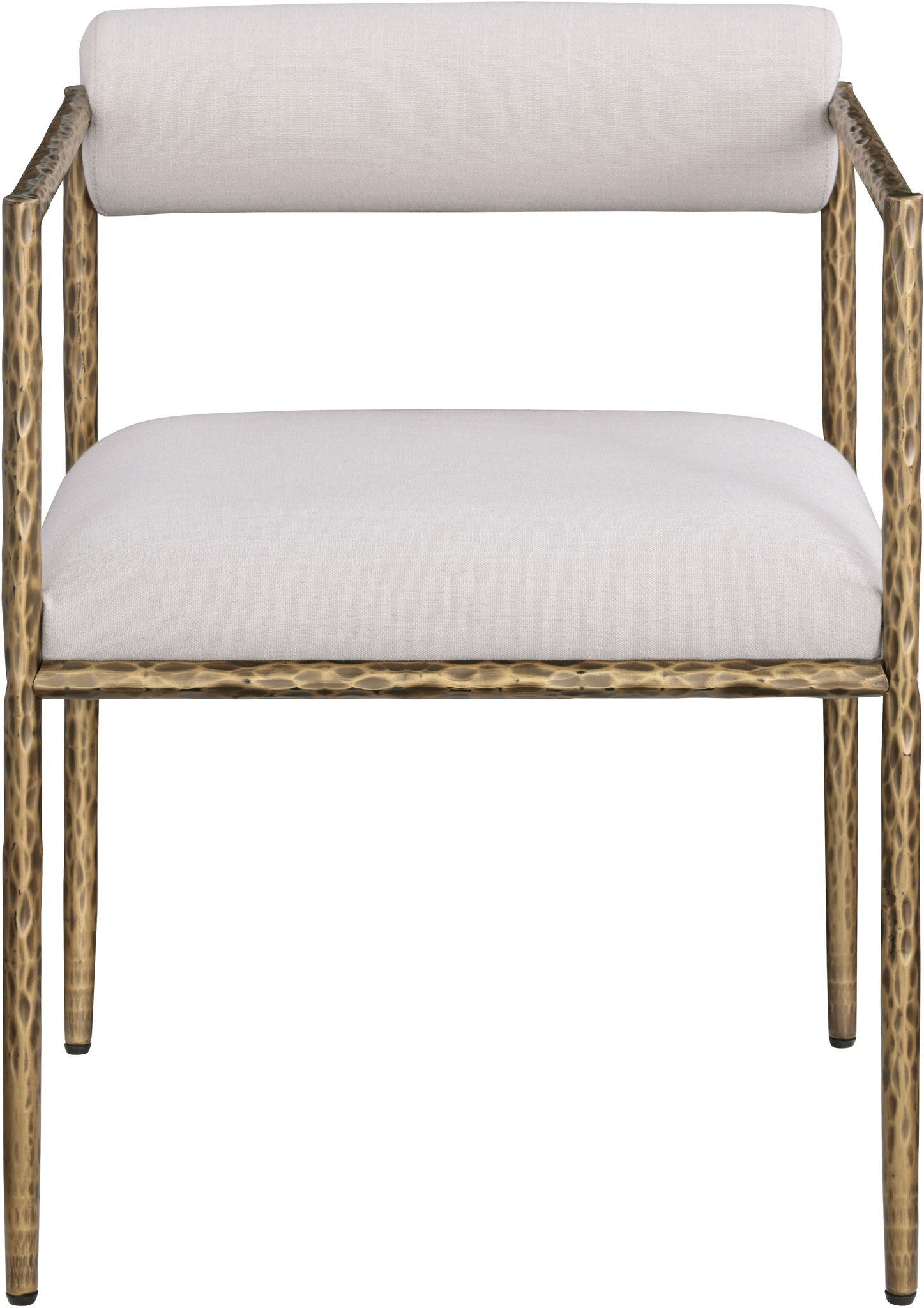 Axis - Linen Textured Beige Fabric Upholstered Dining Chair (Set of 2) - Urban Living Furniture (Los Angeles, CA)