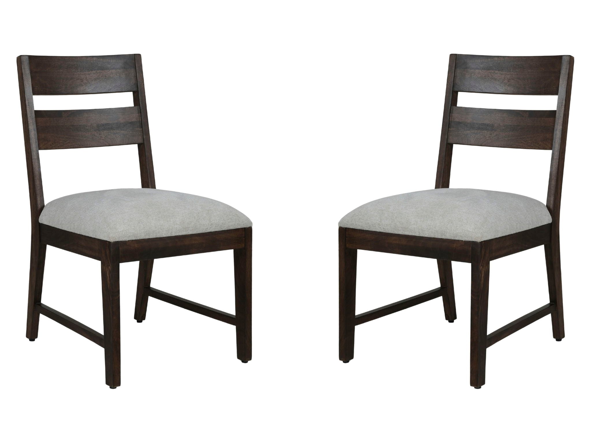 Portico - Ladderback Dining Chair (Set of 2) - Warm Brown - Urban Living Furniture (Los Angeles, CA)