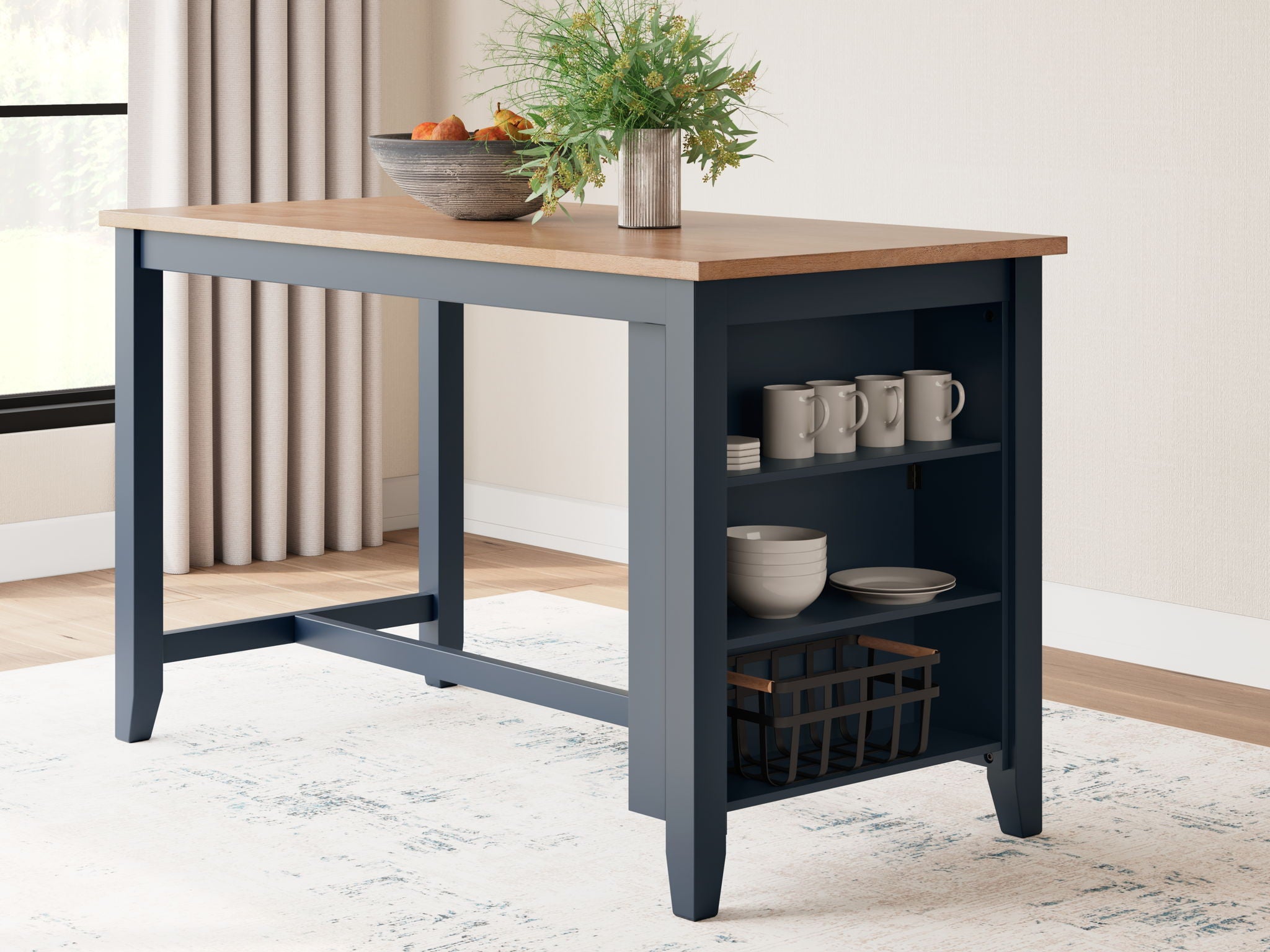 Gesthaven - Rectangular Dining Room Counter Table - Urban Living Furniture (Los Angeles, CA)