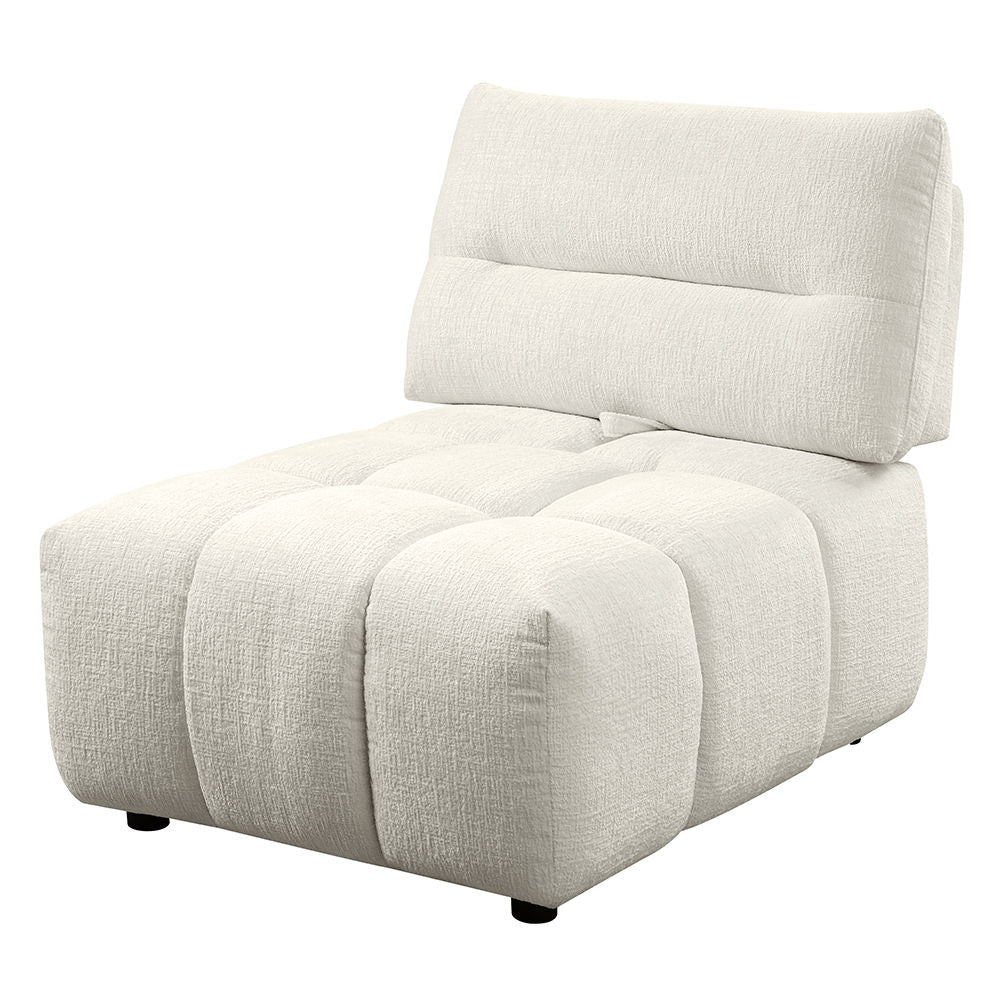 Loanna - Modular Armless Chair - White - Urban Living Furniture (Los Angeles, CA)