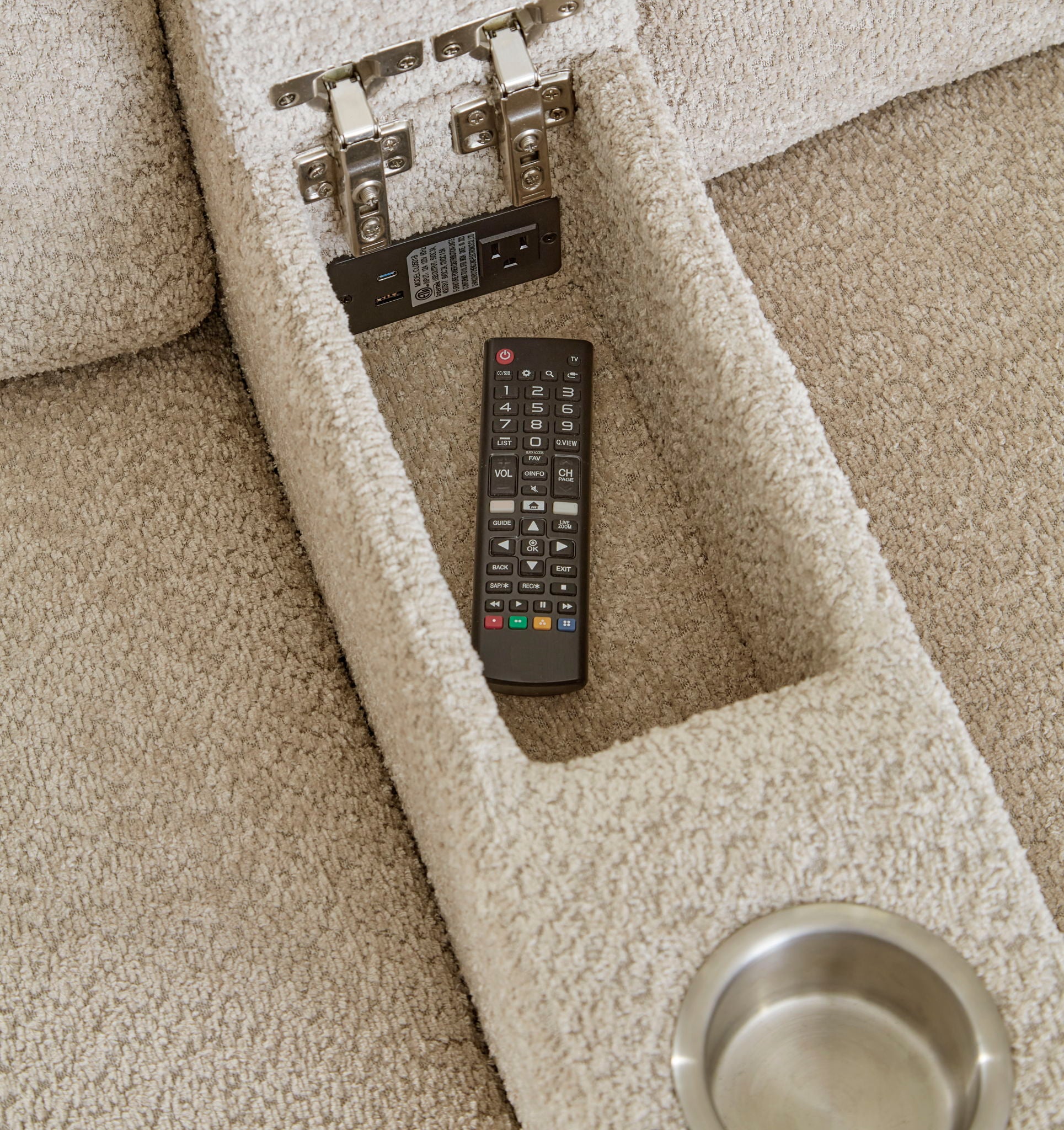 Modesto - Modular Power Reclining Sectional With Power Adjustable Headrests - Urban Living Furniture (Los Angeles, CA)