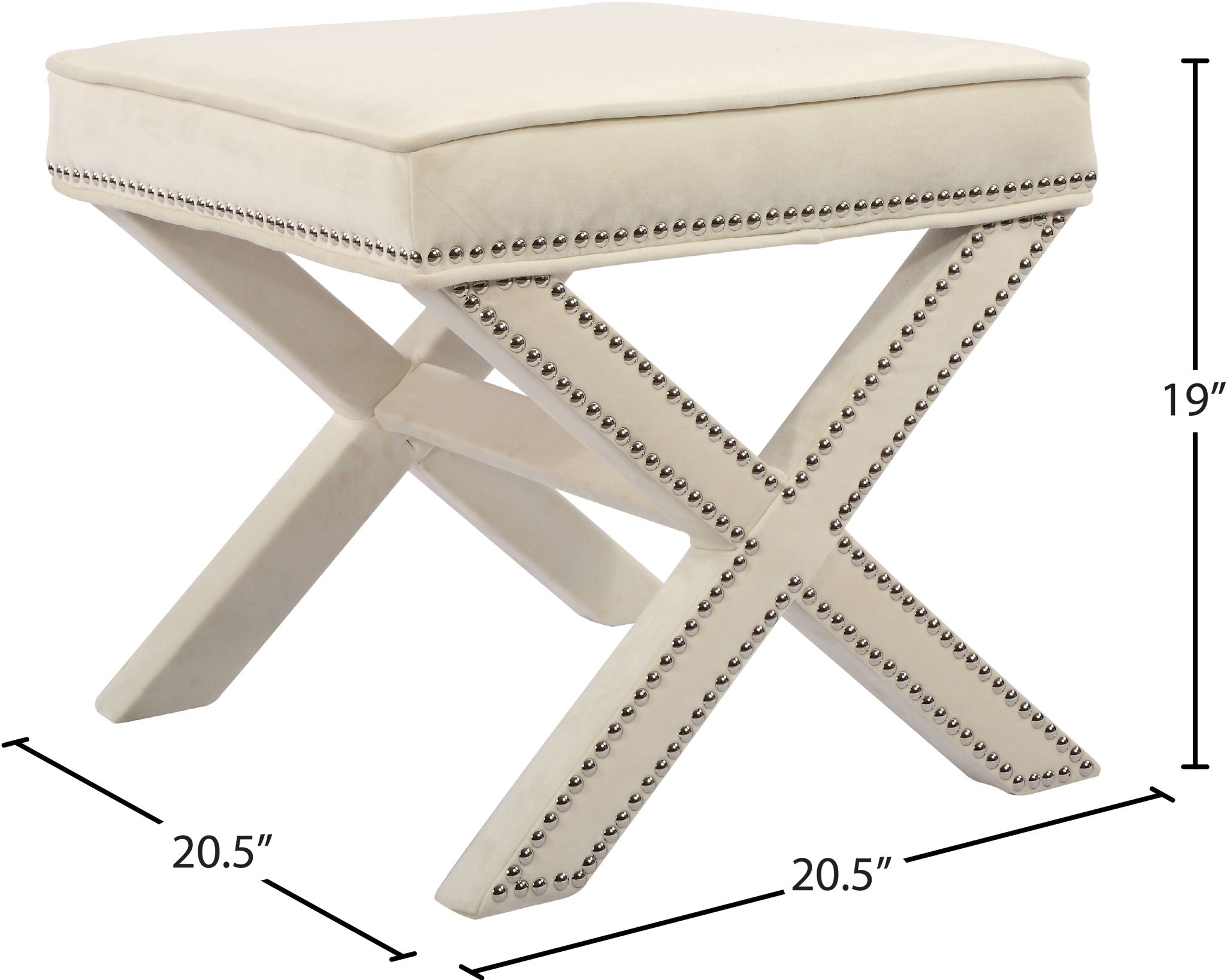 Nixon - Bench Ottoman - Urban Living Furniture (Los Angeles, CA)