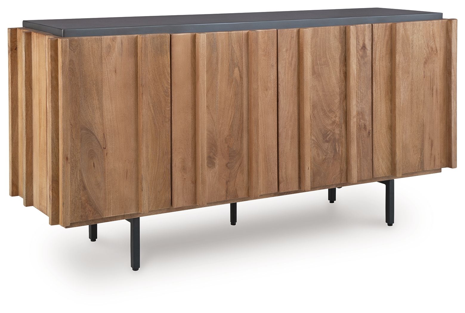 Quintavious - Brown / Charcoal - Accent Cabinet - Urban Living Furniture (Los Angeles, CA)